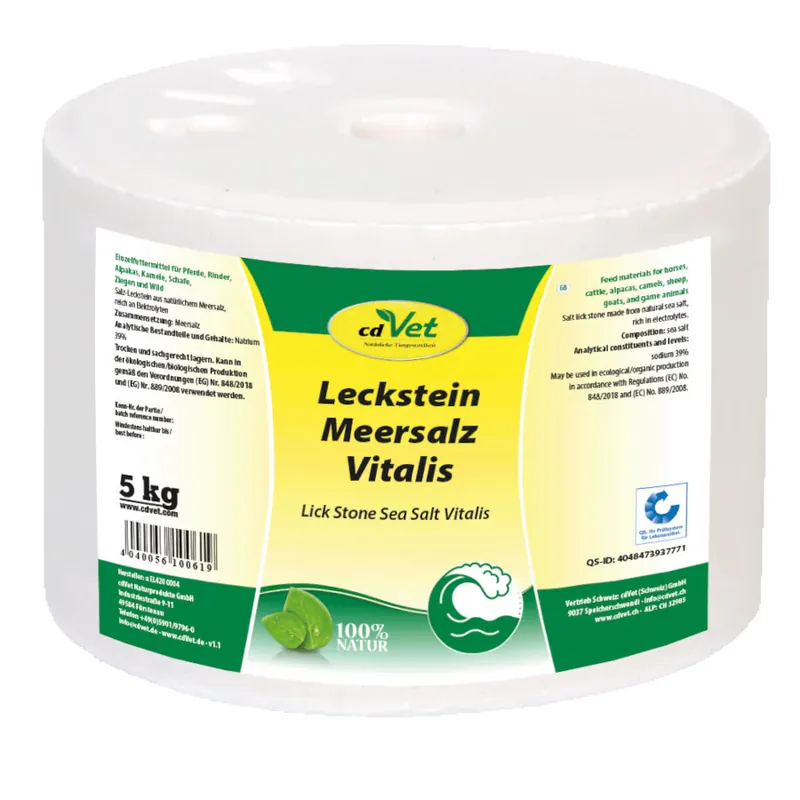 Leckstein Meersalz Vitalis 5,0 kg Highlight